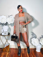 COME RESCUE ME 3 PIECE SHORTS SET
