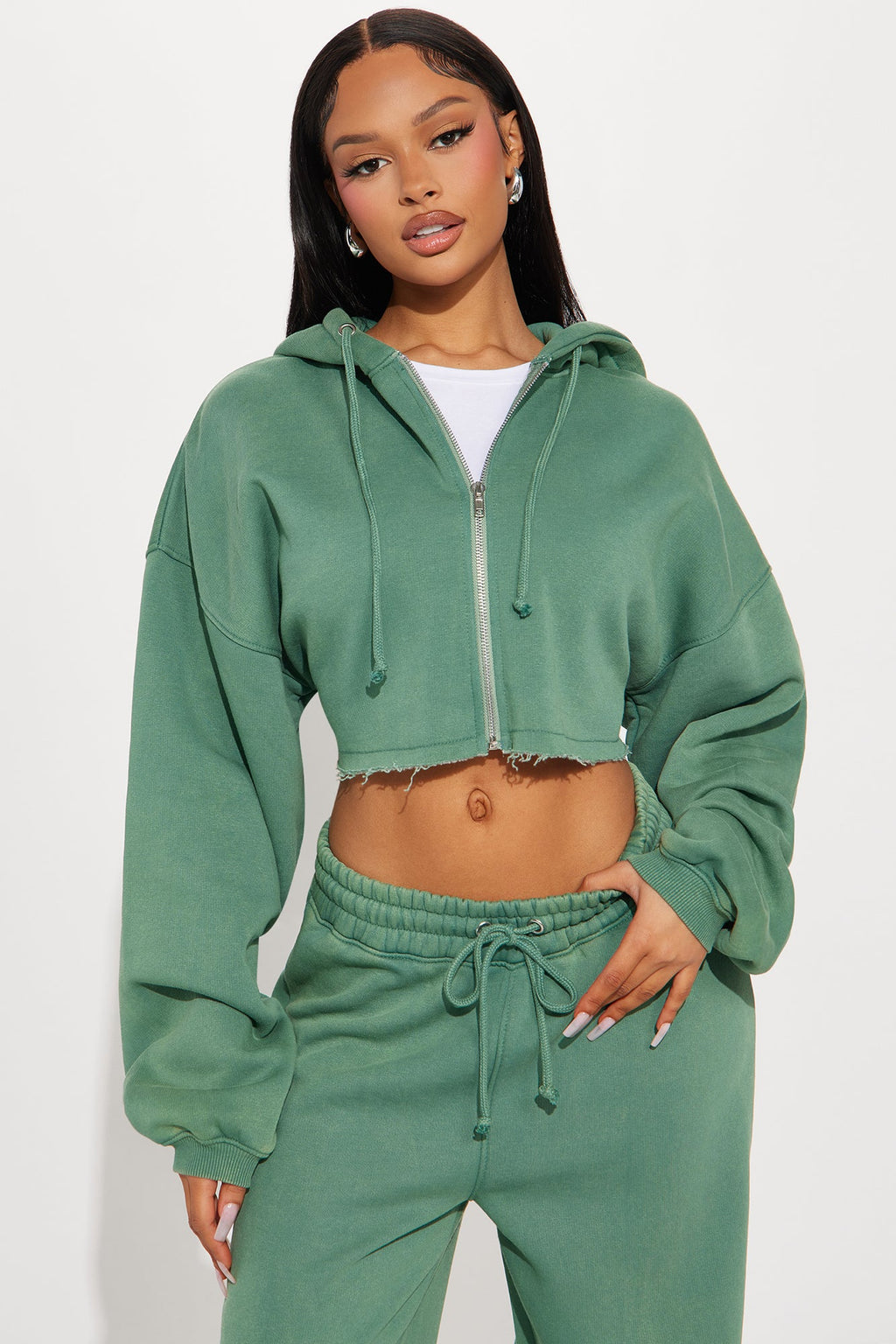 On The Go Fleece Pant Set