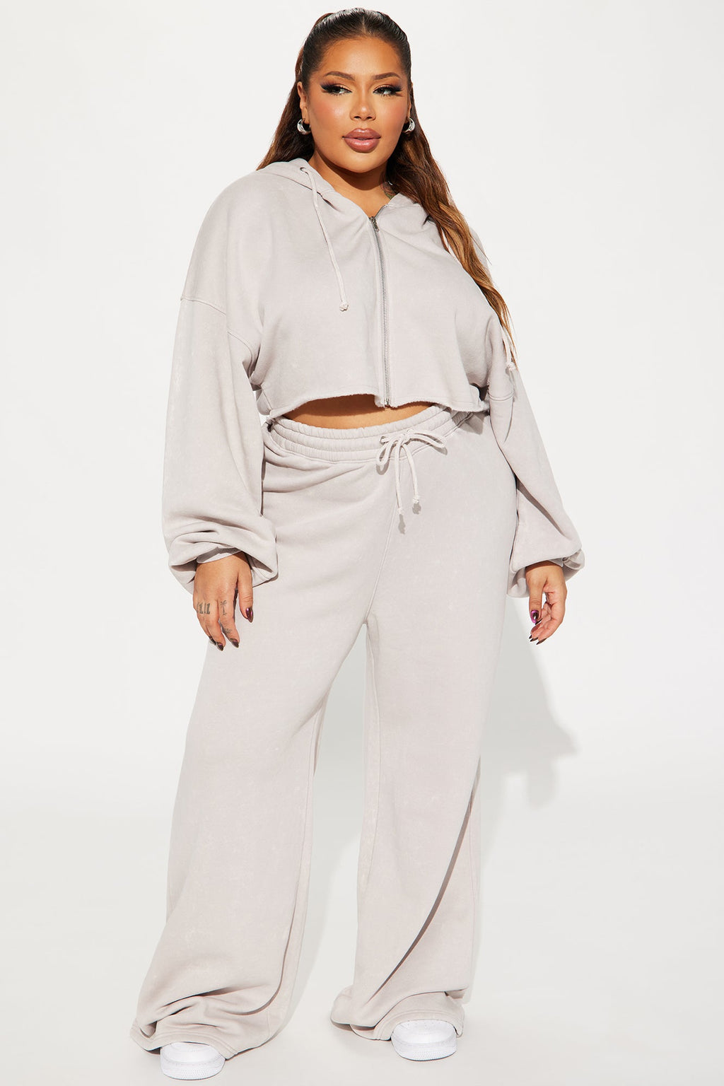 On The Go Fleece Pant Set