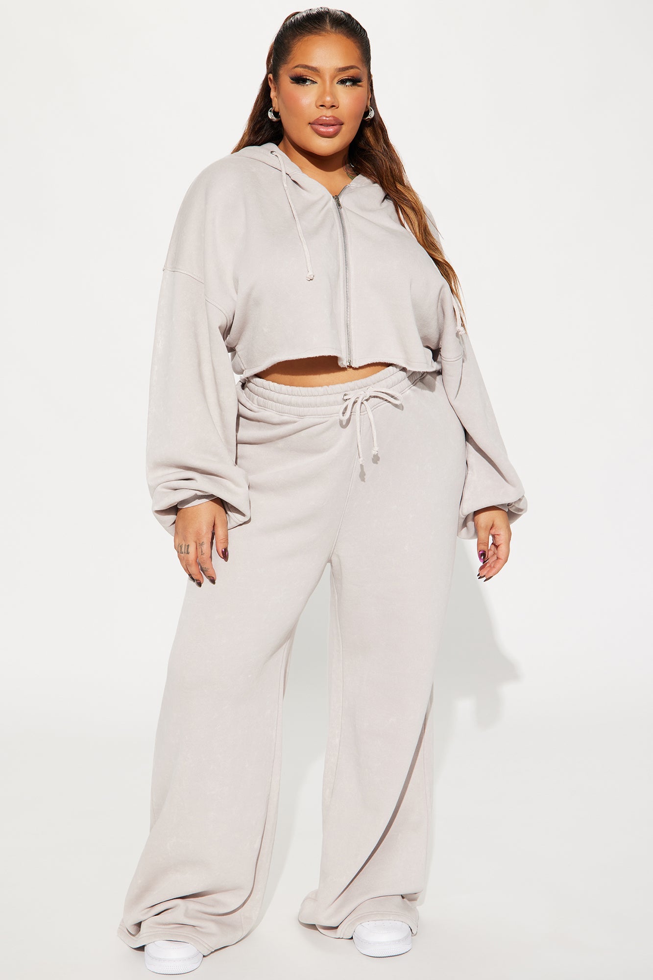On The Go Fleece Pant Set