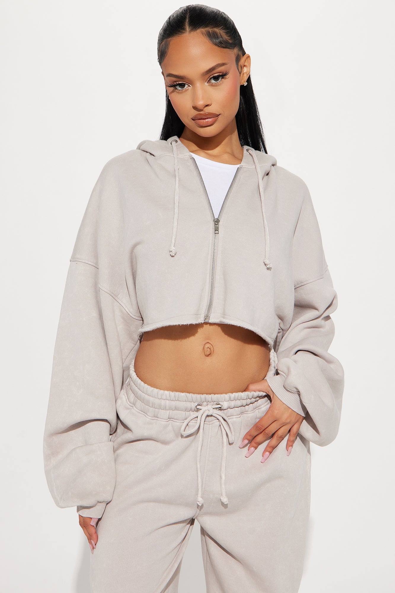 On The Go Fleece Pant Set