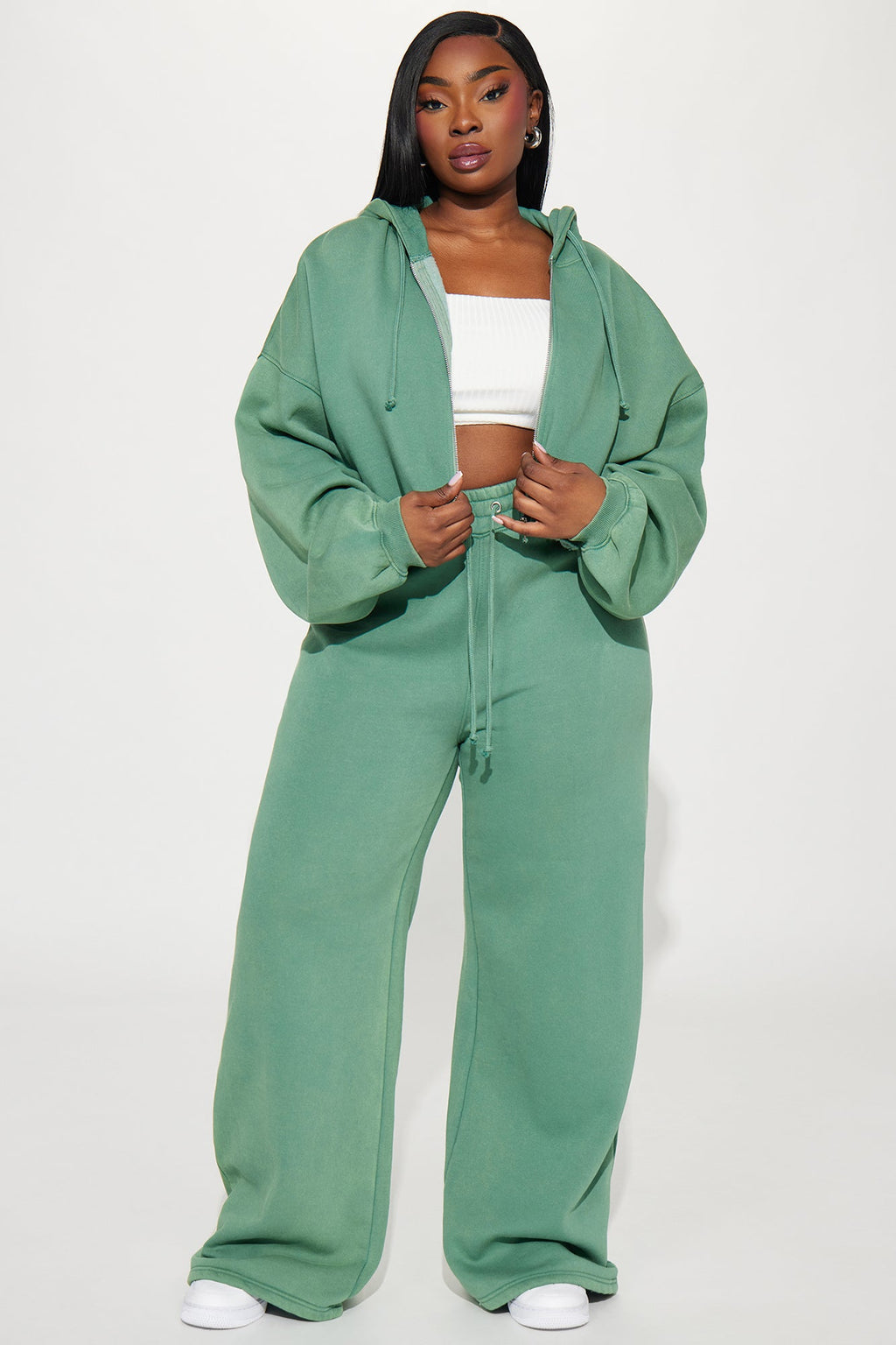 On The Go Fleece Pant Set