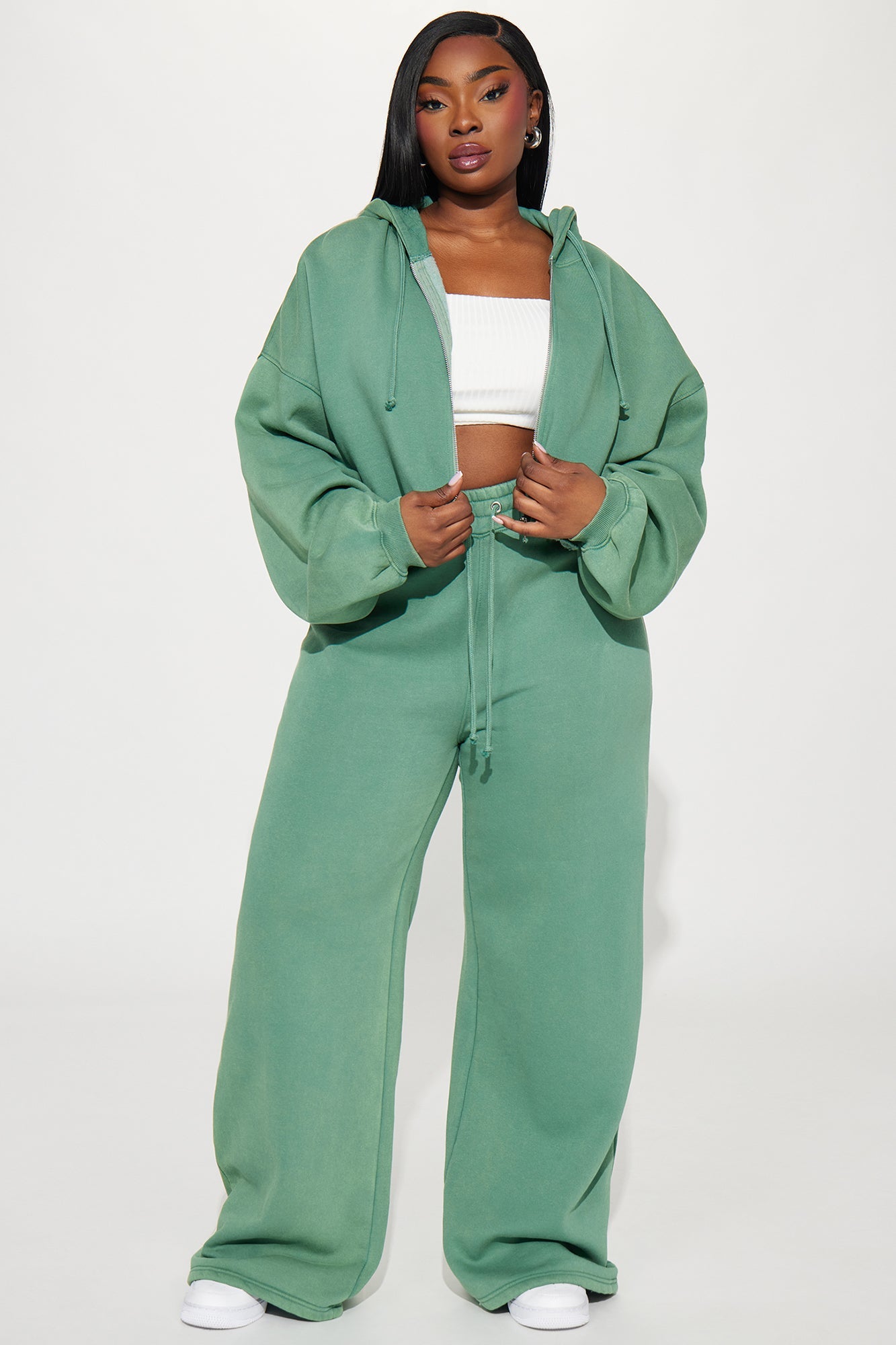 On The Go Fleece Pant Set