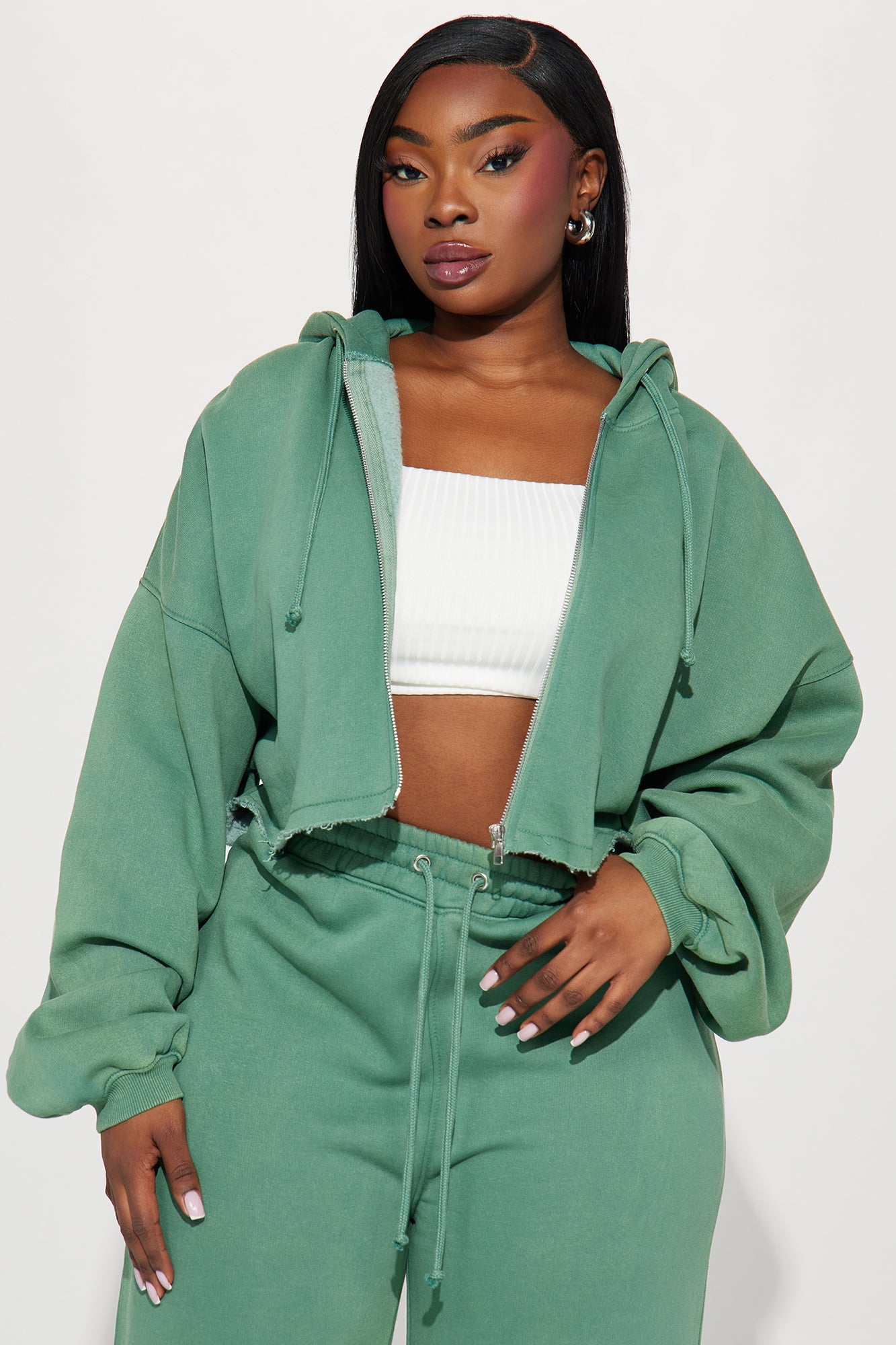 On The Go Fleece Pant Set