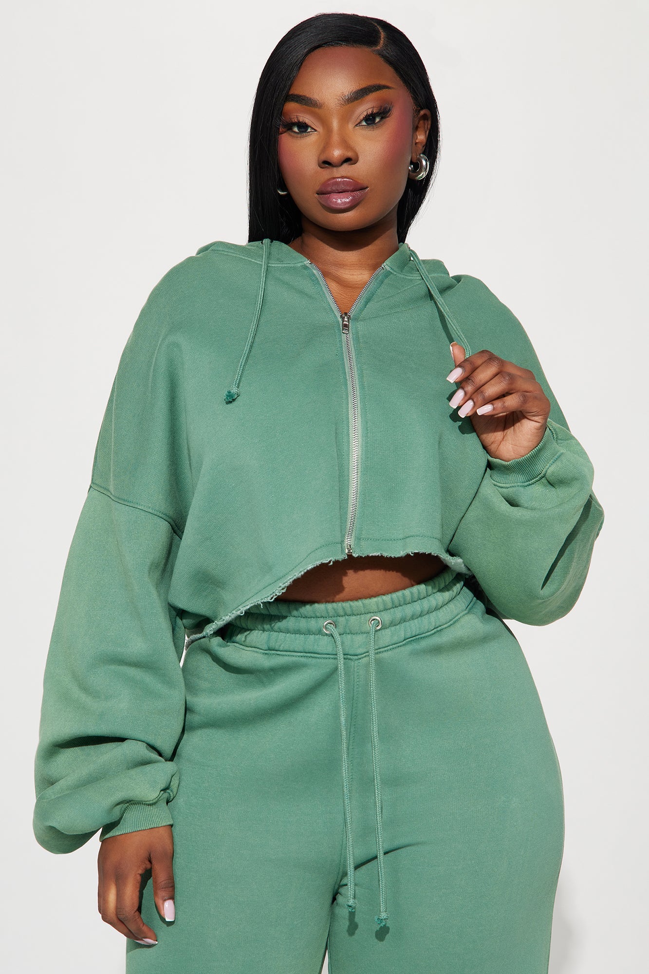 On The Go Fleece Pant Set
