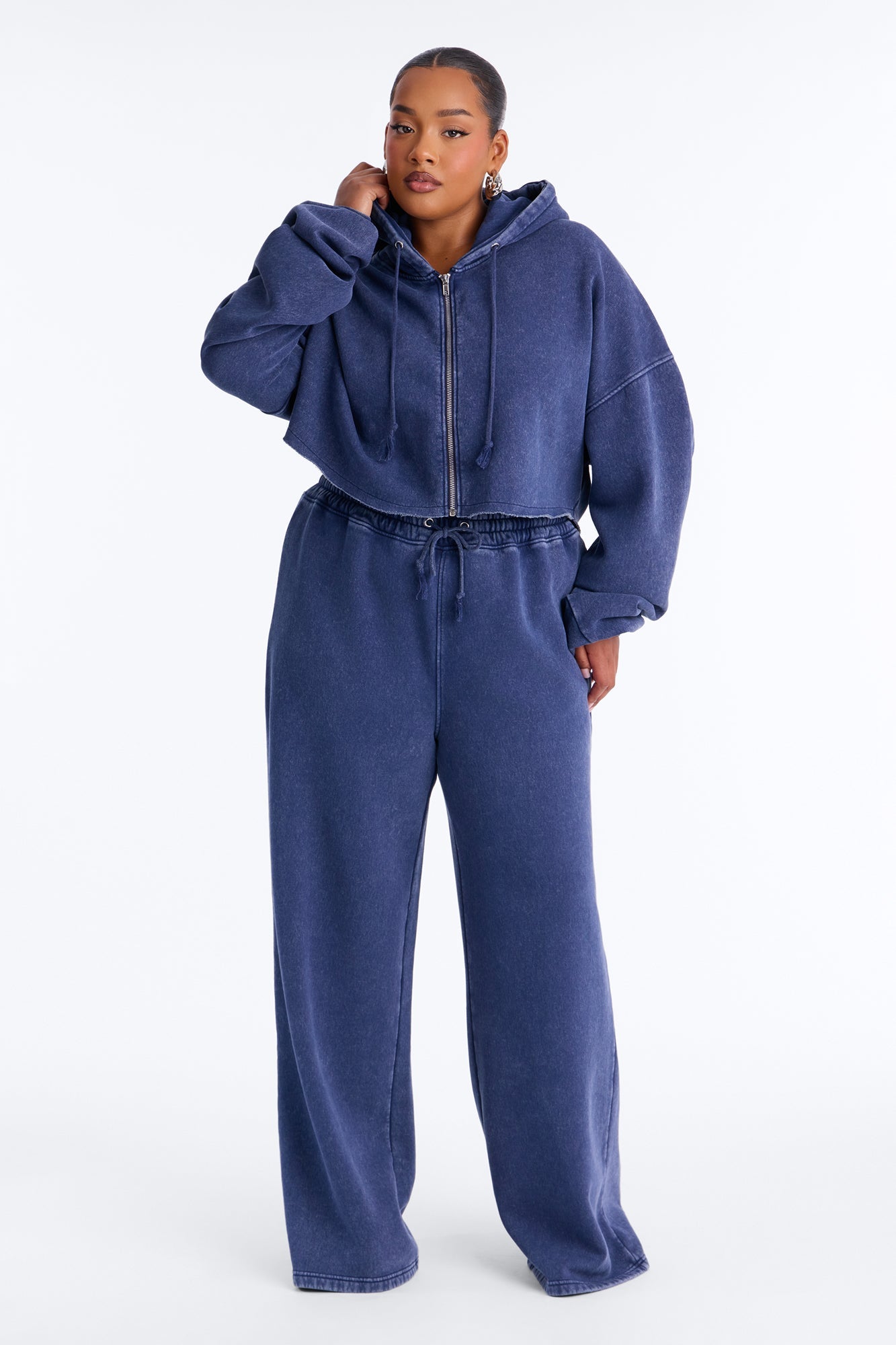 On The Go Fleece Pant Set