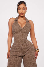 Madelaine Denim Jumpsuit