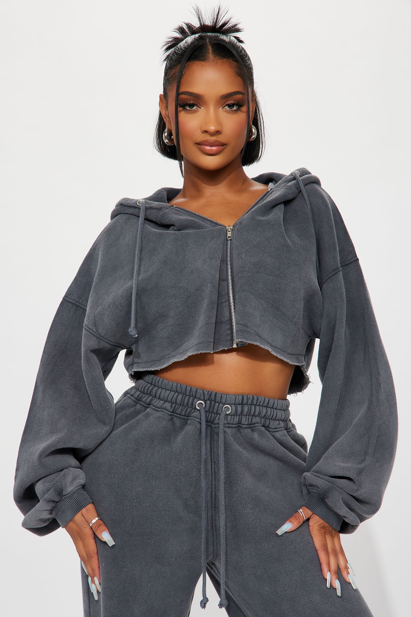 On The Go Fleece Pant Set