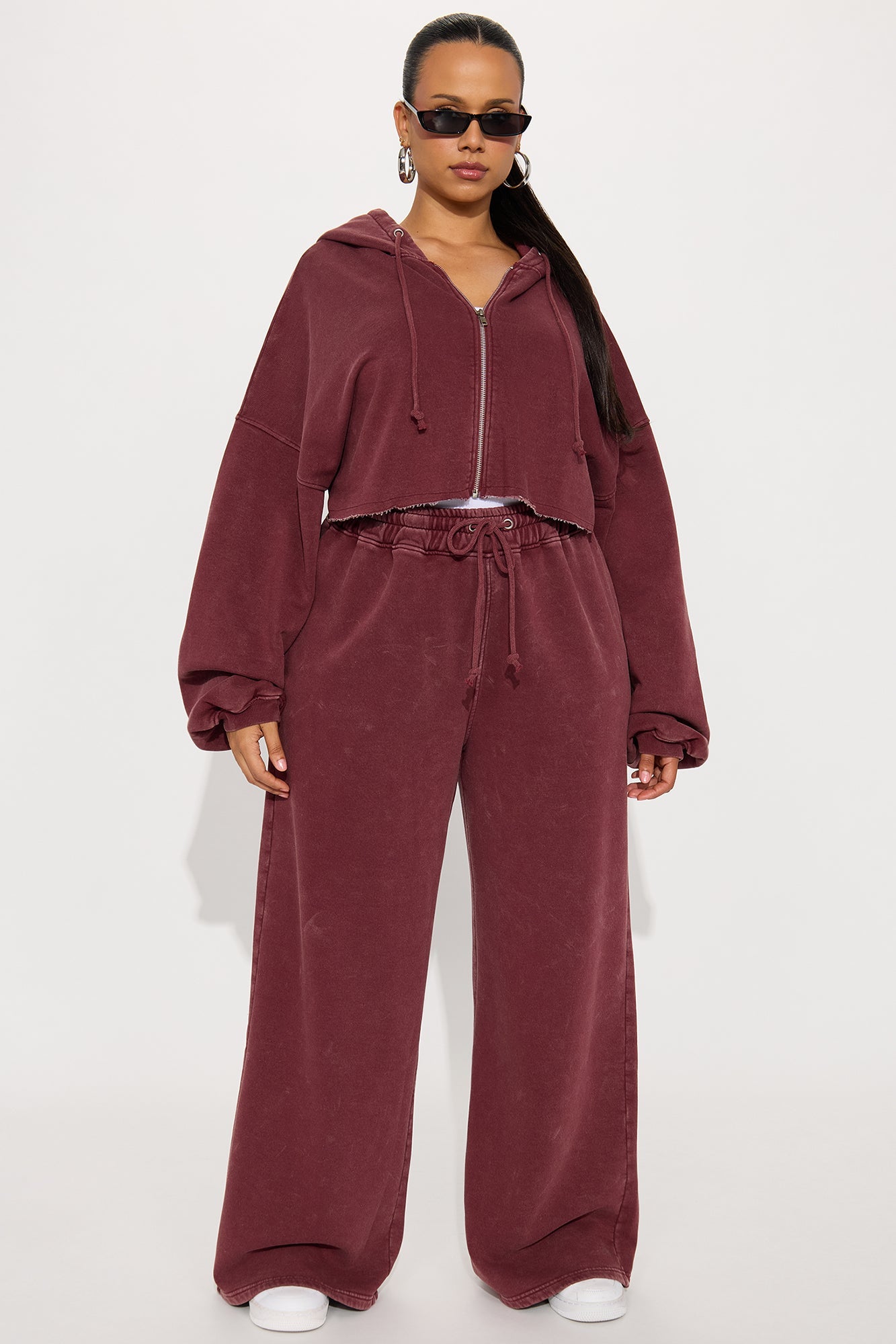 On The Go Fleece Pant Set