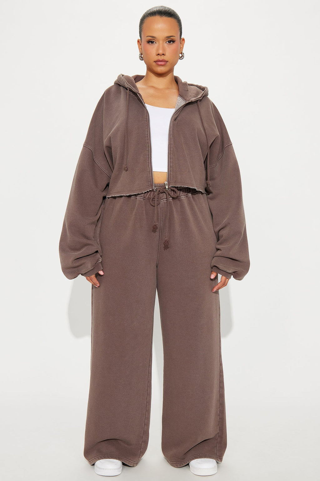 On The Go Fleece Pant Set