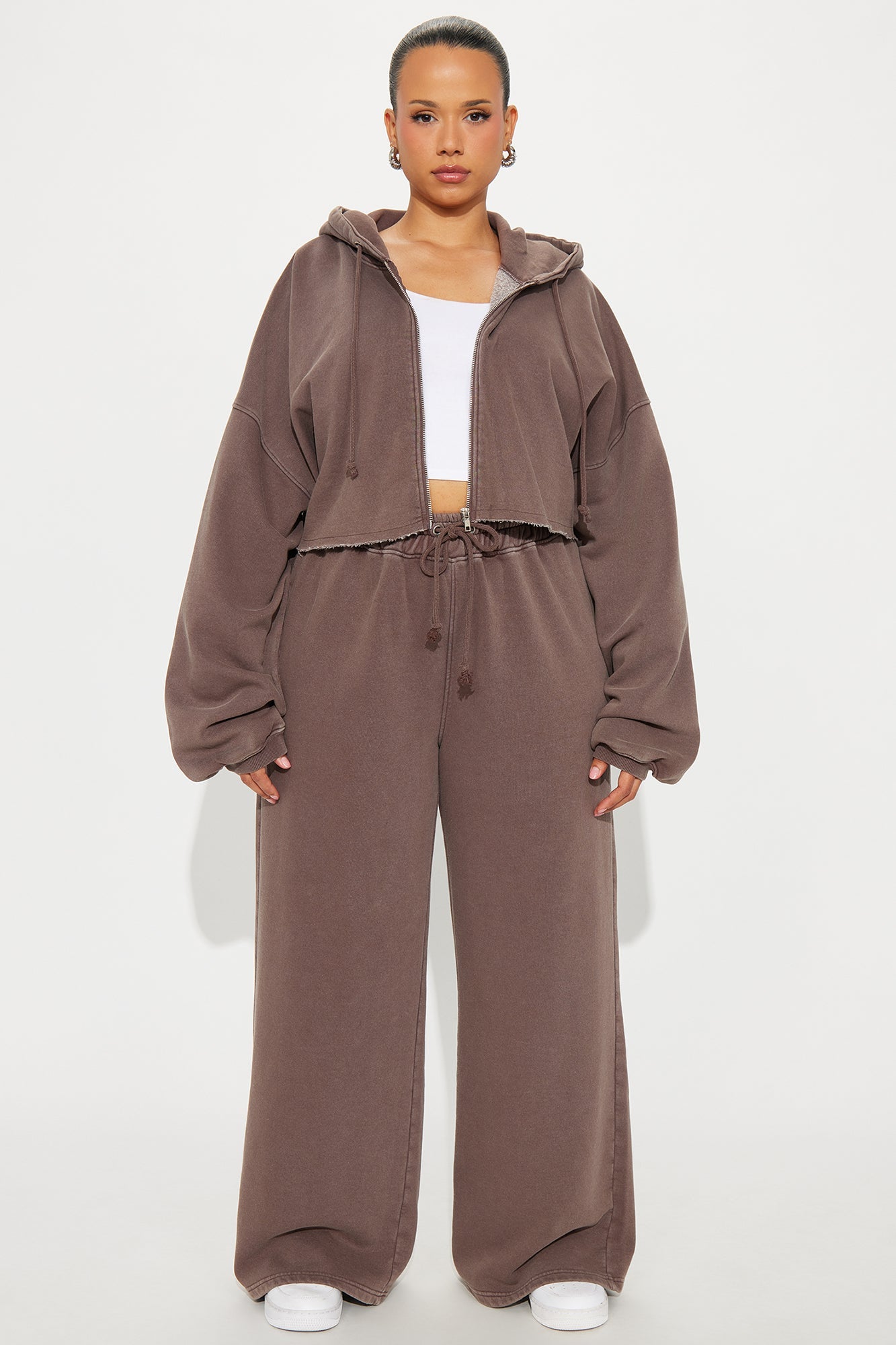 On The Go Fleece Pant Set