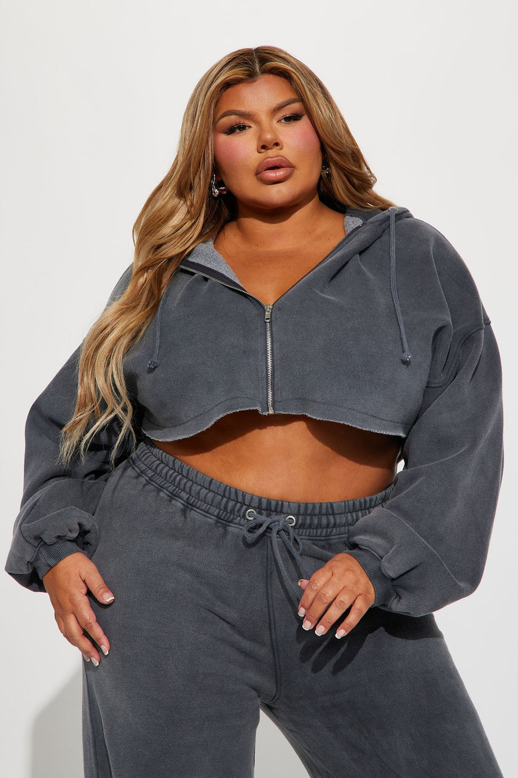 On The Go Fleece Pant Set