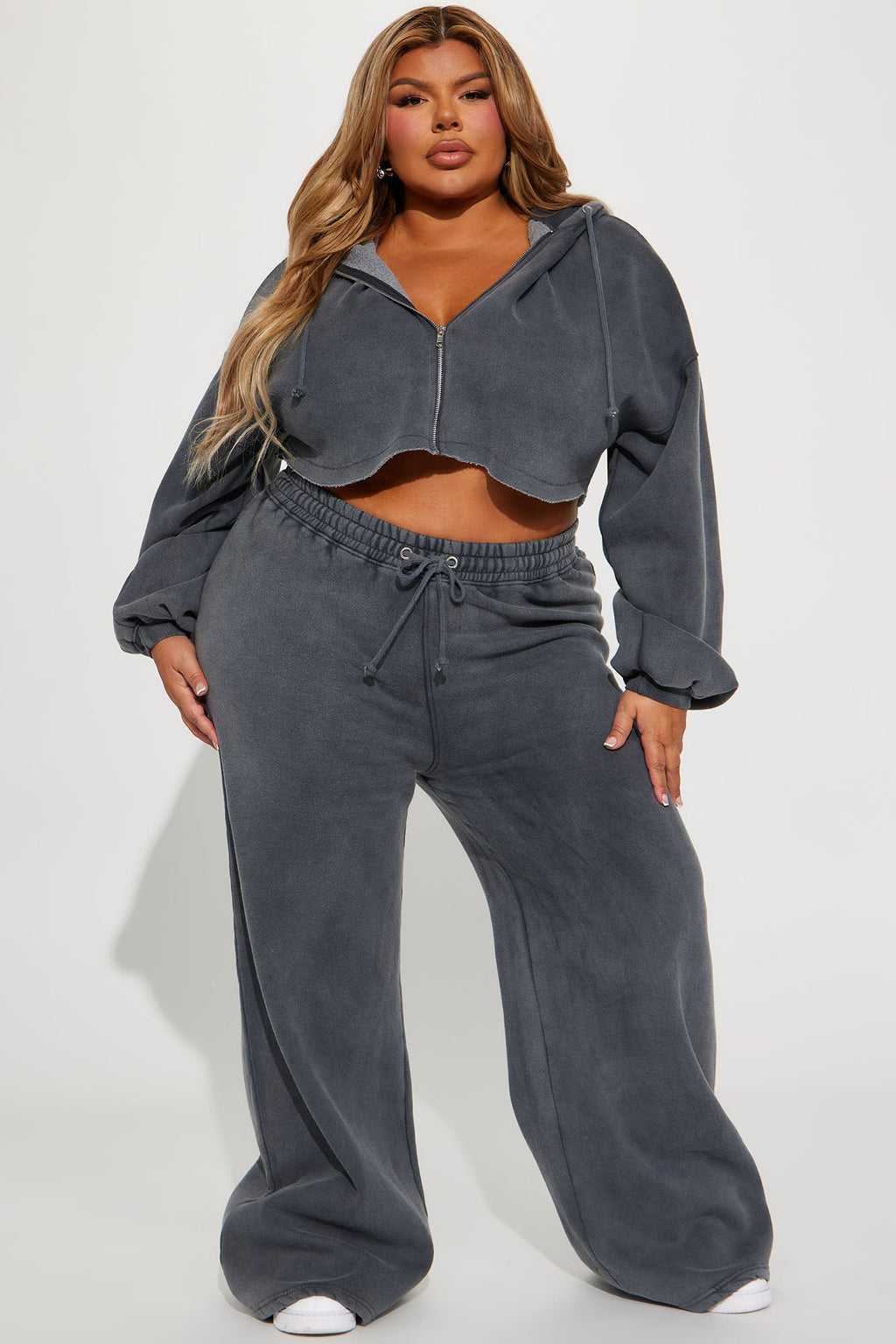 On The Go Fleece Pant Set