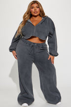 On The Go Fleece Pant Set