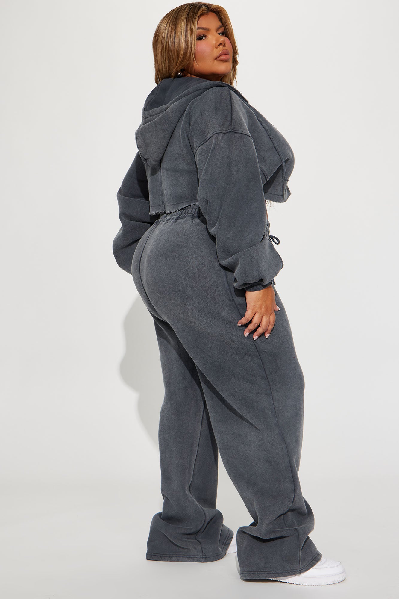 On The Go Fleece Pant Set