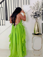EMERALD ENVY MAXI DRESS