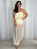 Puff Ball Style Bodysuit And Harem Trouser Co-Ord