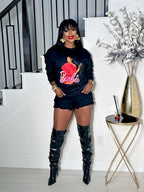 IT GIRL COZY SWEATSHIRT (BLACK)