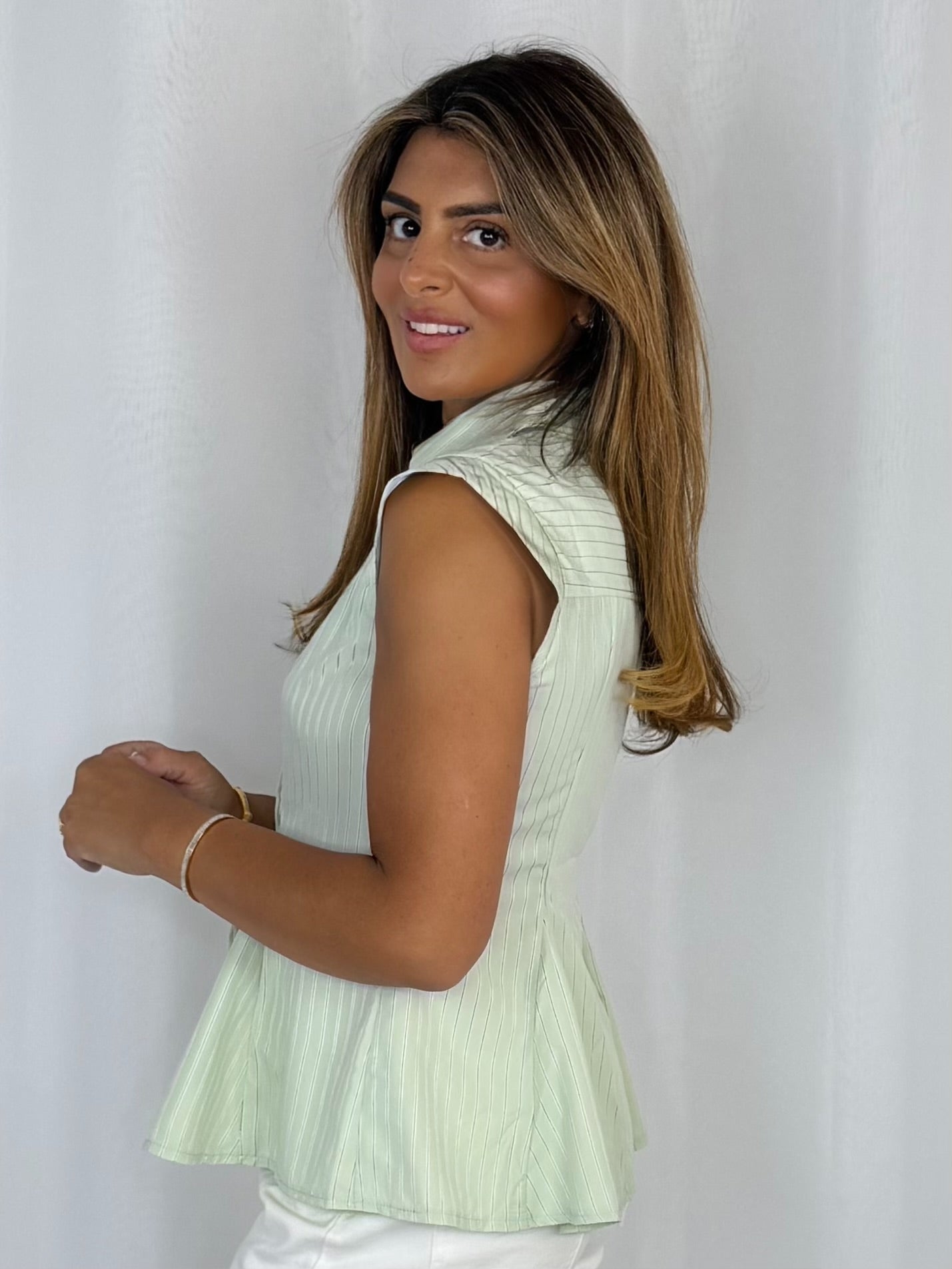 Cap Sleeve Shirt (2 Colours)
