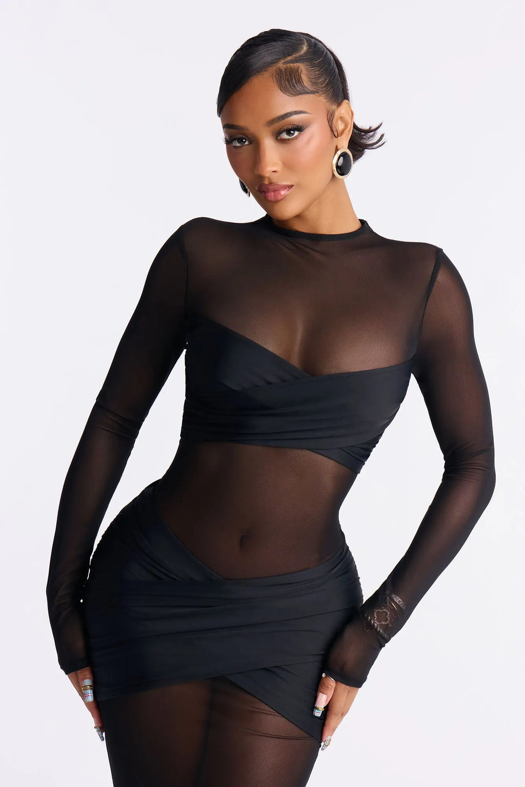 Gracie Form Double Lined Maxi Dress - Black