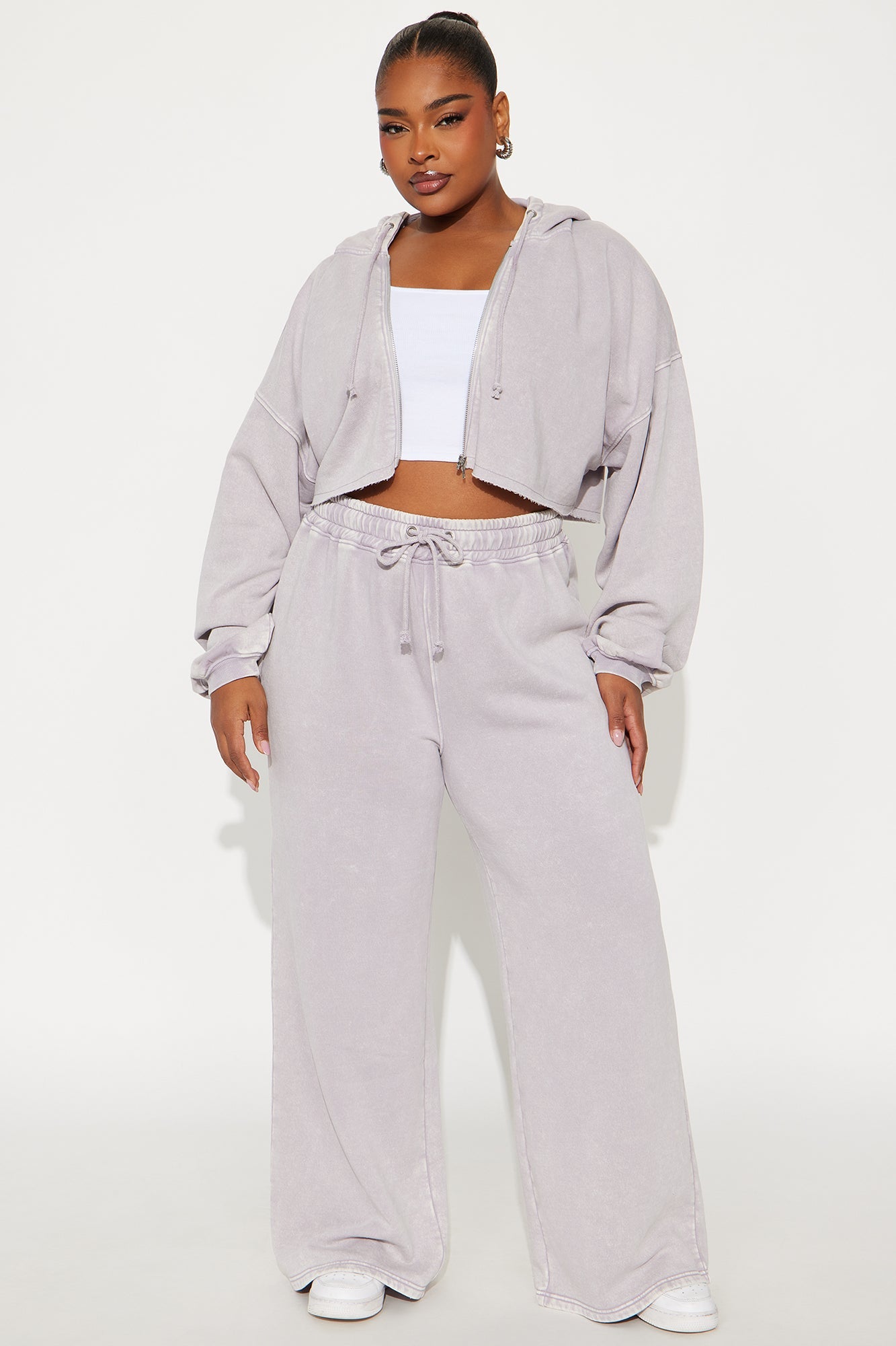 On The Go Fleece Pant Set