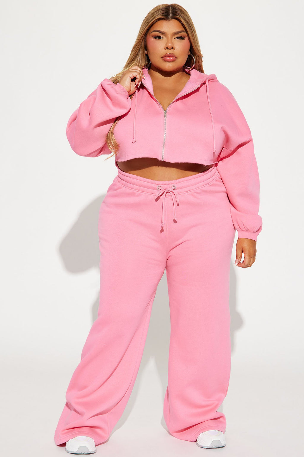 On The Go Fleece Pant Set