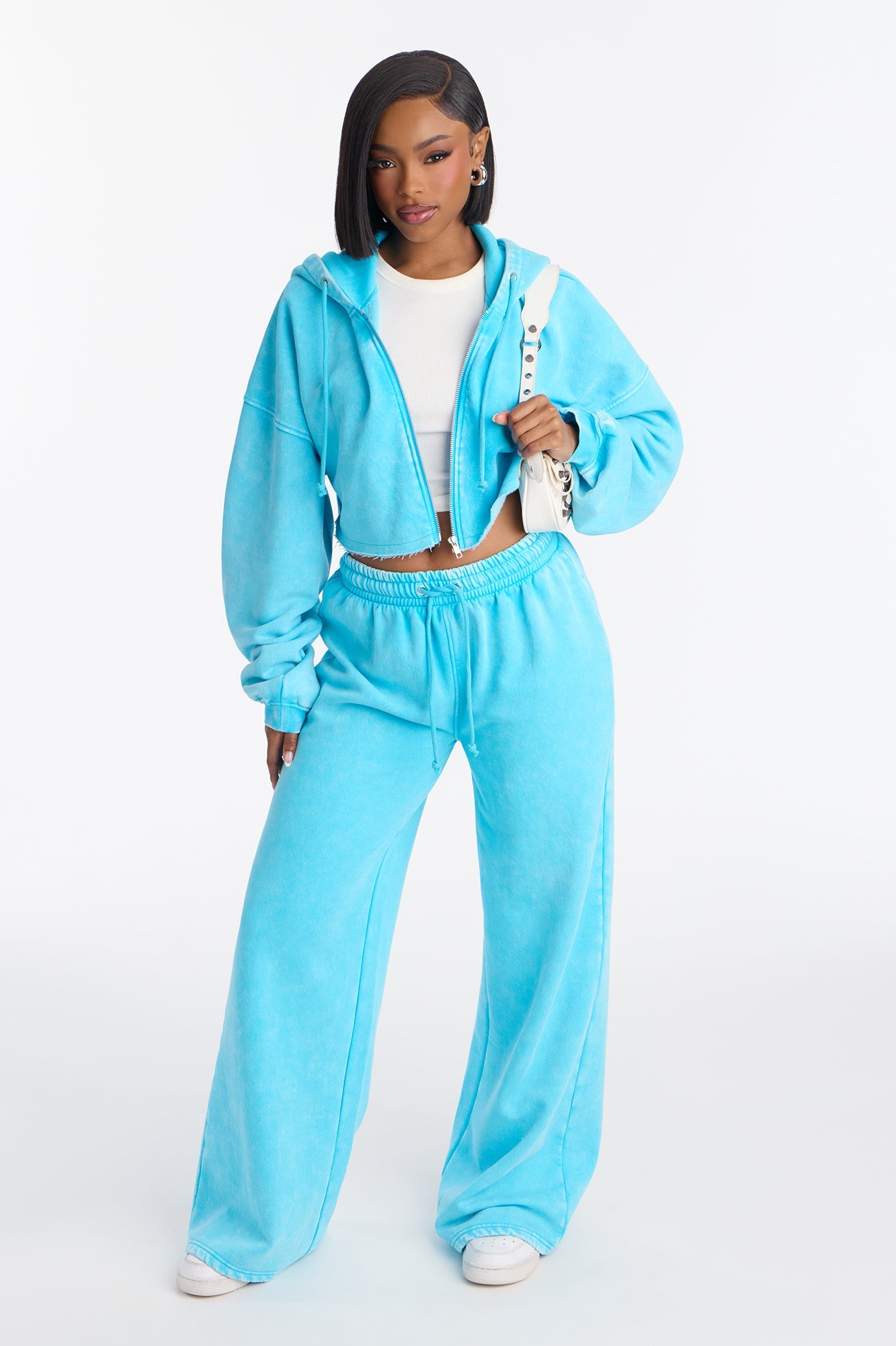 On The Go Fleece Pant Set
