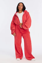 On The Go Fleece Pant Set