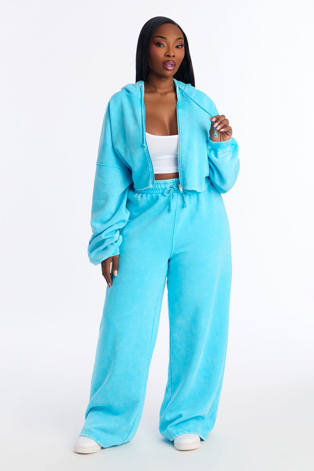 On The Go Fleece Pant Set