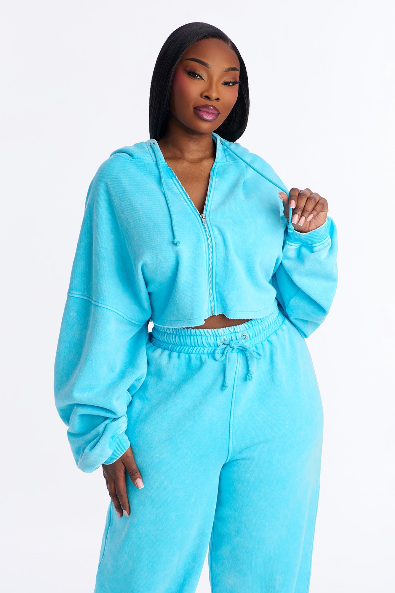 On The Go Fleece Pant Set