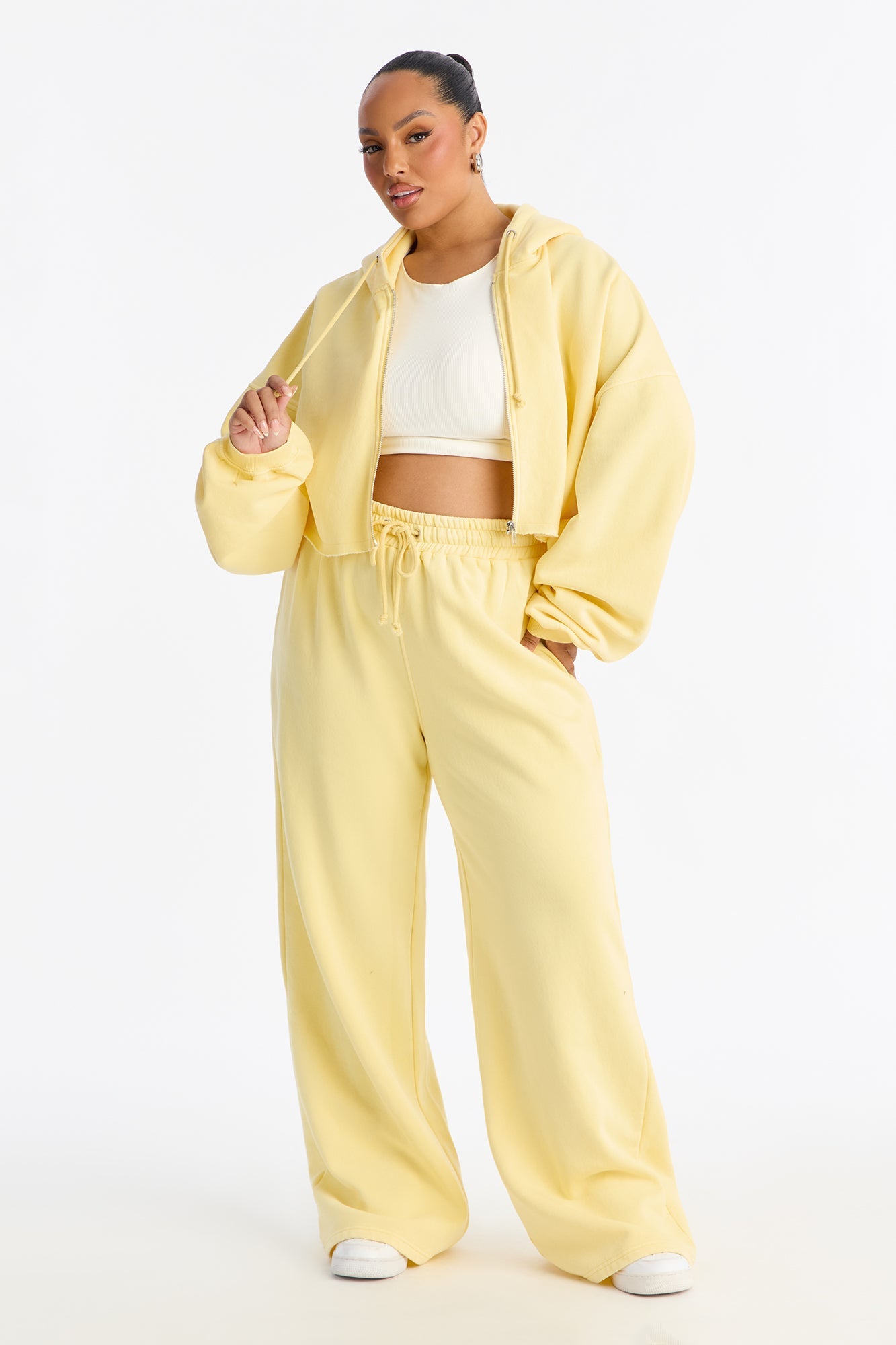 On The Go Fleece Pant Set