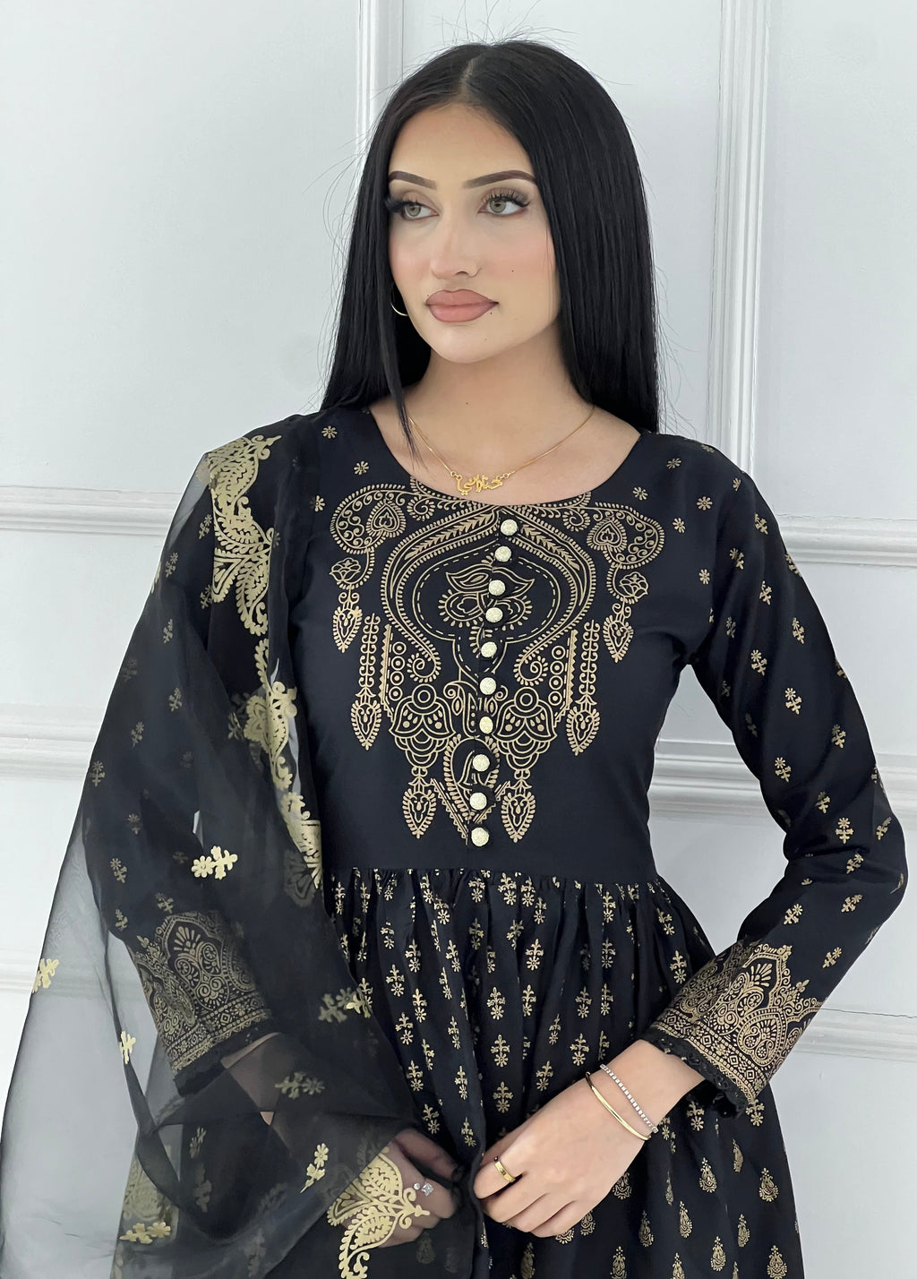HK245 Gavinchi - Readymade Mother & Daughter Dress