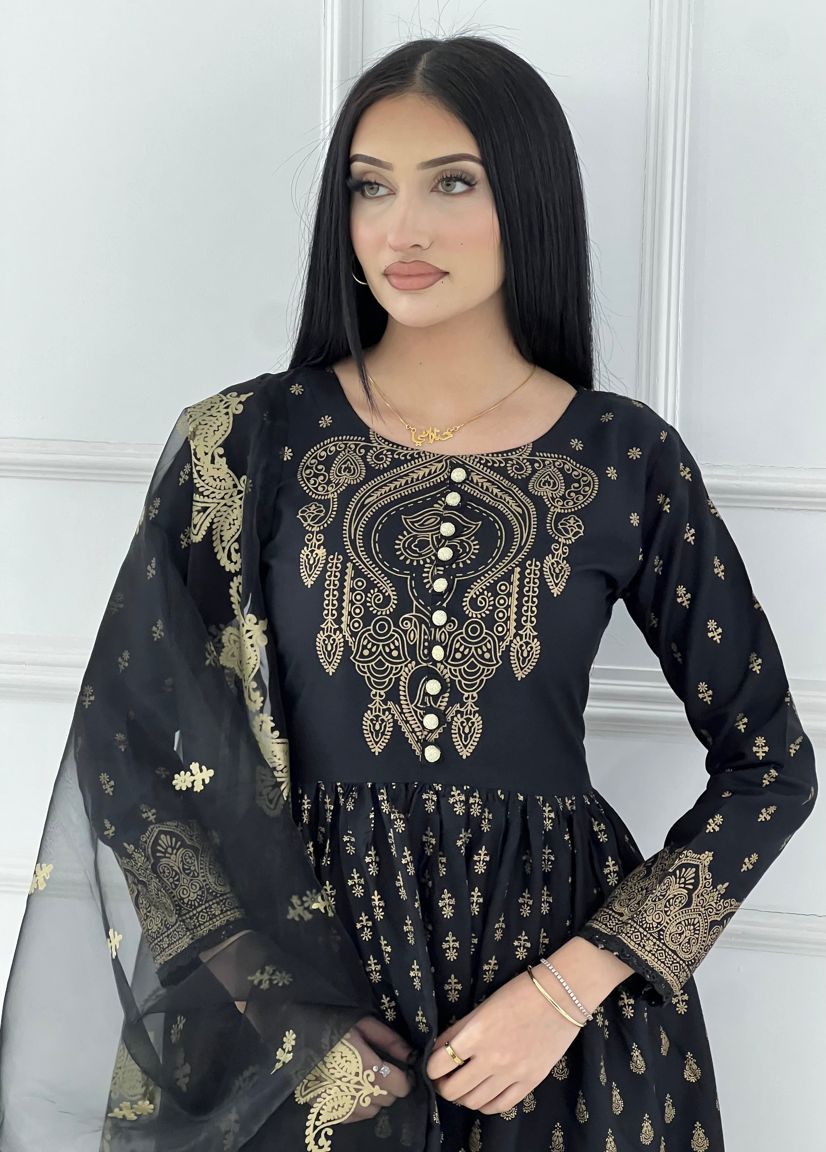 HK245 Gavinchi - Readymade Mother & Daughter Dress