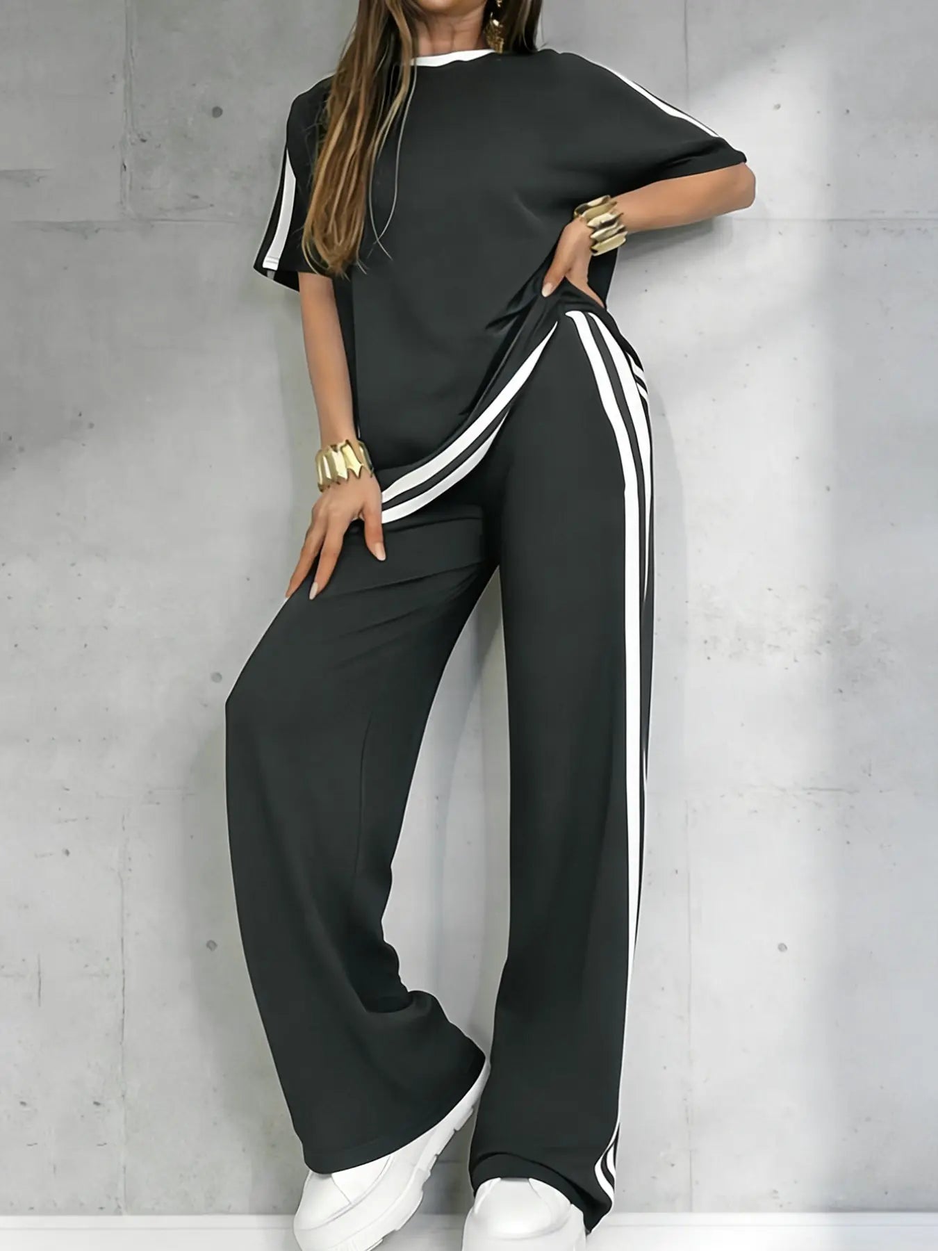 Women's Casual Athleisure Sportswear Set