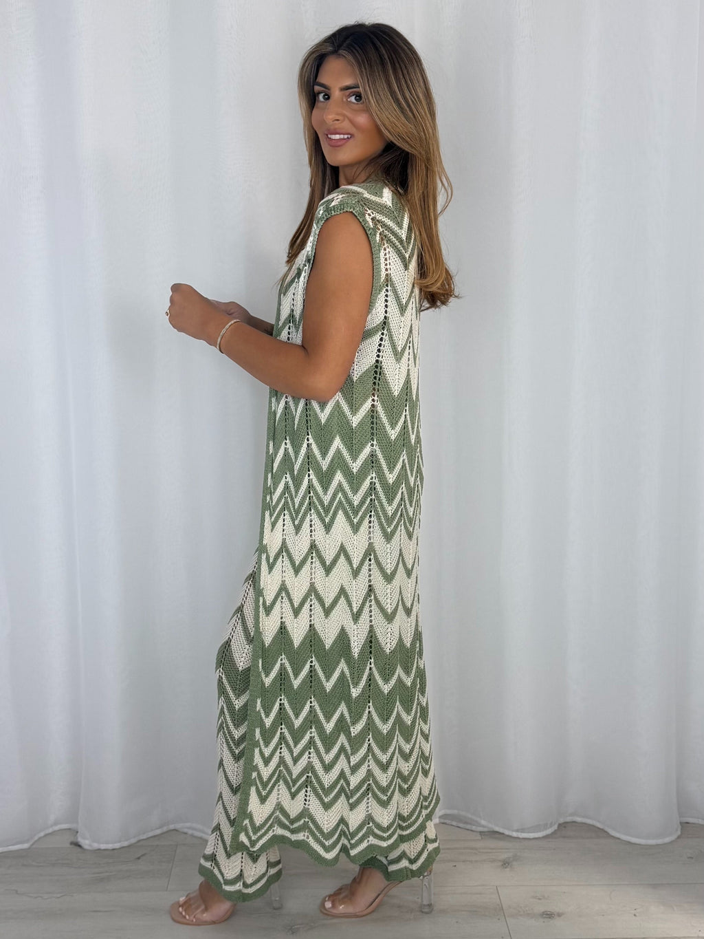 ZigZag Cardigan And Trouser Co-Ord (3 Colours)