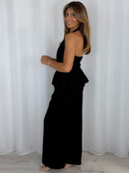 Gold Broach Halter Neck Co-Ord (6 Colours)