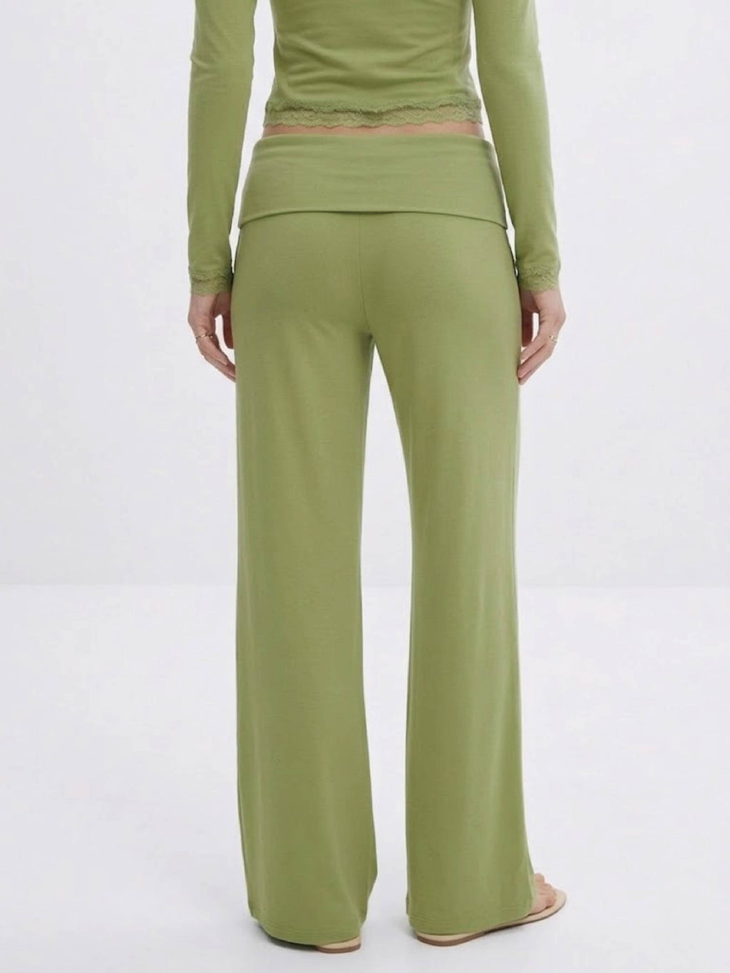 Y coral baggy yoga pants