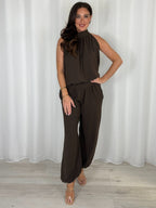 Halter Neck Trouser Co-Ord (8 Colours)