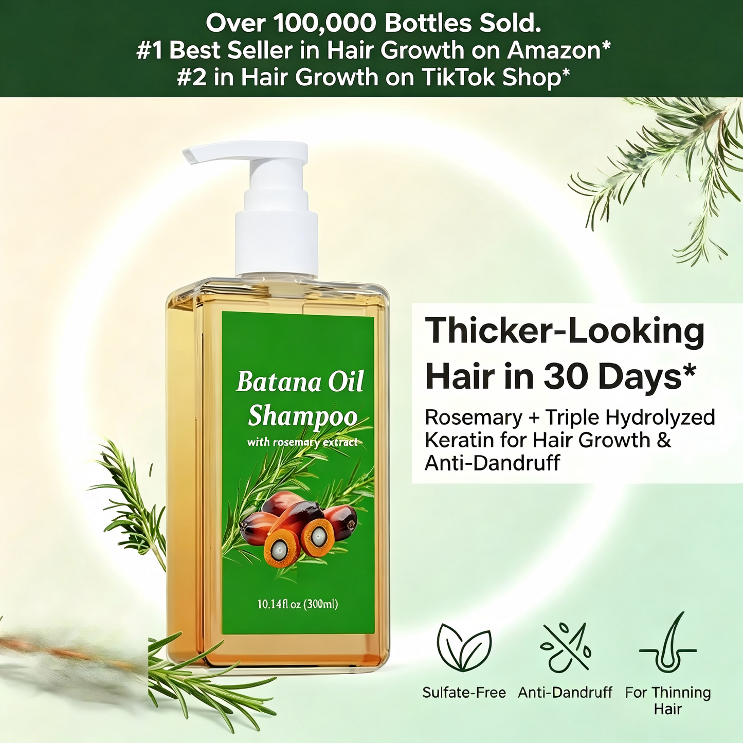 Gypsophila batana oil shampoo