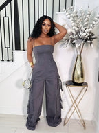 LORI CARGO JUMPSUIT