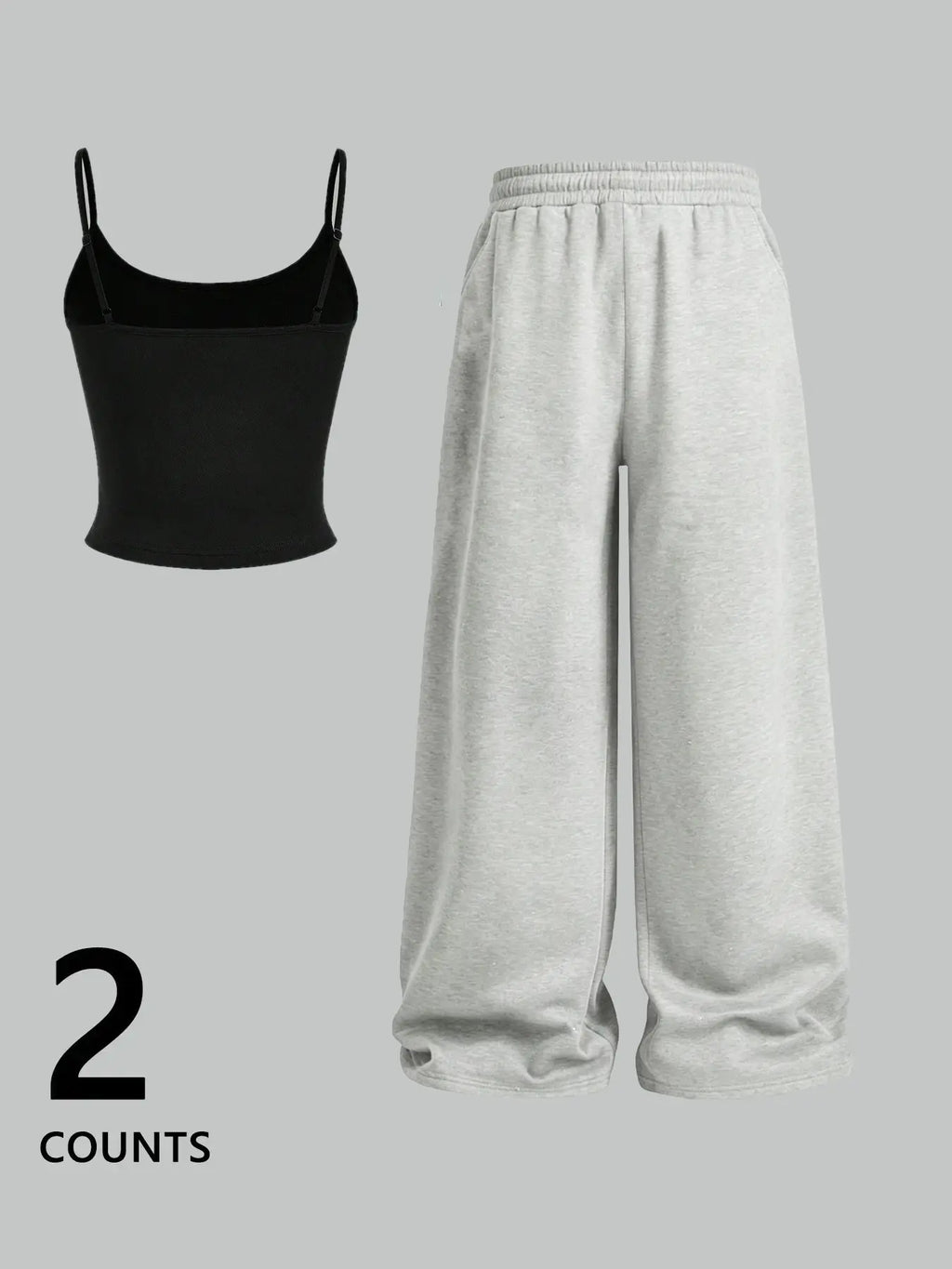 Women's Casual Loungewear Set, Star Moon Print Slim Fit Top and Loose Pants Set, Y2K American Street Style, Daily Wear for Campus and Home