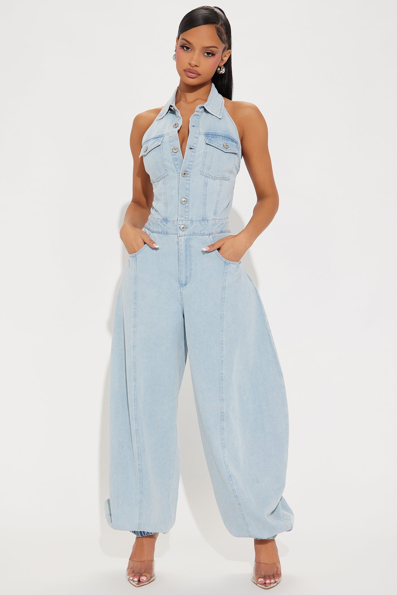 Downtown Girl Balloon Jumpsuit
