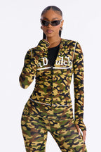 Von Dutch Camo Lounge Pant Set - Camouflage