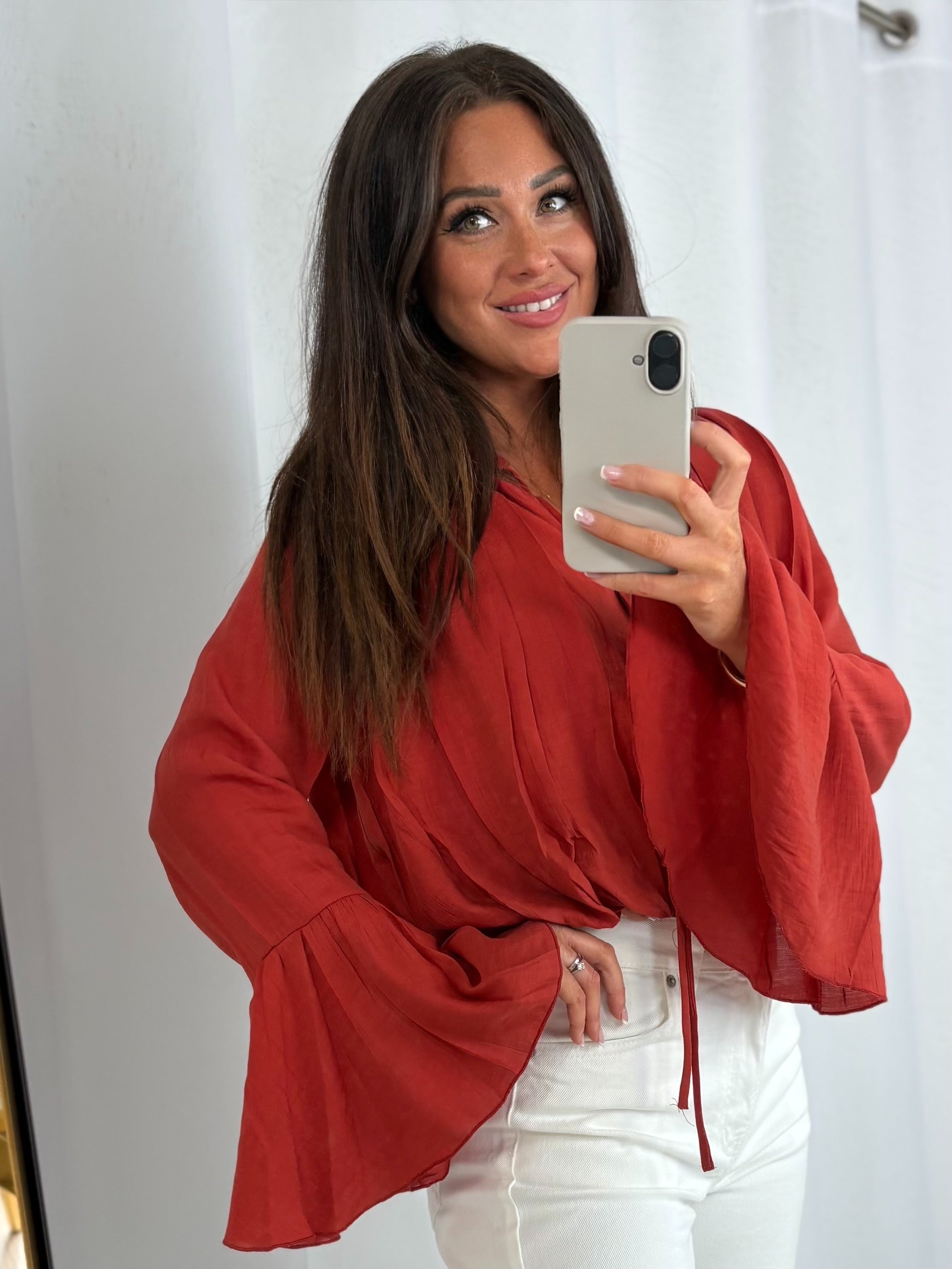 Puff Ball Blouse (2 Colours)