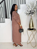 STAY WARM OVERSIZED CARDIGAN (MOCHA)