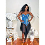 THE BADDEST ONE DENIM DRESS