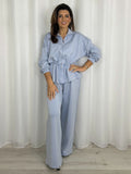 Drawstring Waist Jacket & Trouser Co-Ord (4 Colours)