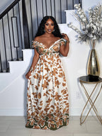 CAN'T GET ENOUGH WOVEN MAXI (MOCHA OLIVE)