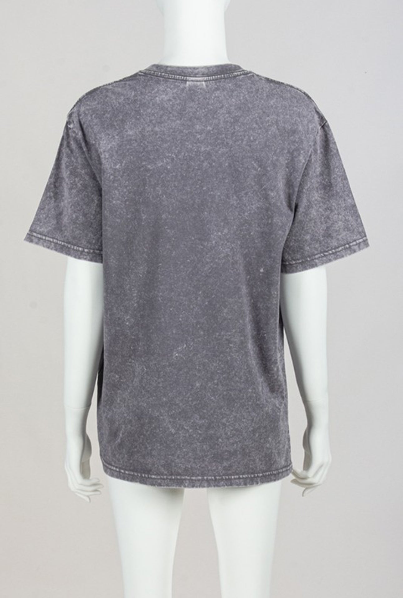 MONEY CALLING ROUND NECK T-SHIRT (GREY)