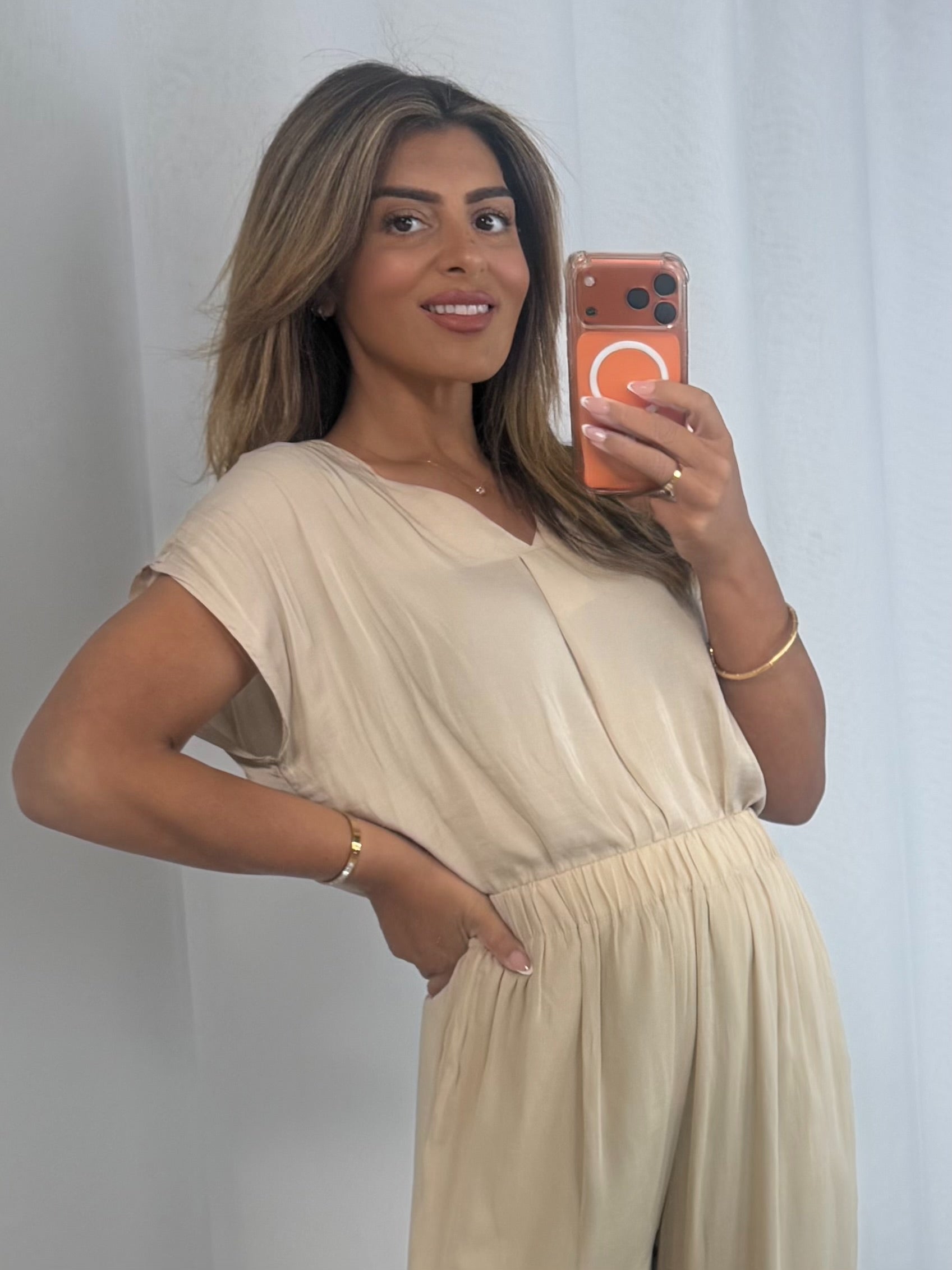 V-Neck Top And Hareem Trouser Co-Ord (3 Colours)